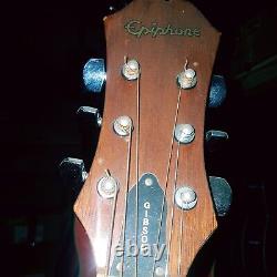 1998 EPIPHONE AJ 15 VSB Made in KOREA SLIM NECK PROFILE