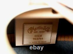 2003 Martin DXM Dreadnaught Acoustic Guitar with Case, USA-Made