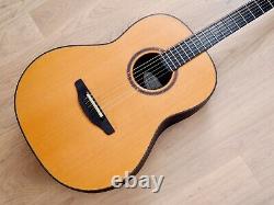 2003 Ovation FD-14 Folklore Deluxe Deep Bowl Acoustic Guitar USA Made with Case