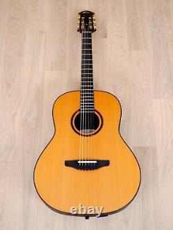 2003 Ovation FD-14 Folklore Deluxe Deep Bowl Acoustic Guitar USA Made with Case