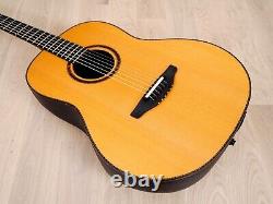 2003 Ovation FD-14 Folklore Deluxe Deep Bowl Acoustic Guitar USA Made with Case