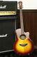 2003 Made Yamaha Apx-3a Tbs Thinline Acoustic Electric Guitar Sunburst Withcase