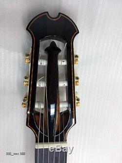 2017 Abraham Wechter custom made Florentine Elite Nylon Guitar with pickup