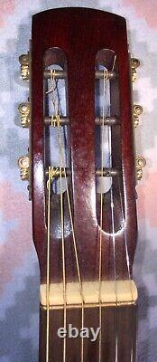 40's Era Ted Kramer Parlor Guitar In Excellent Condition! Made in Germany