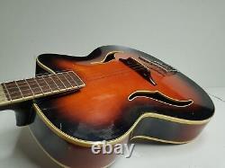 60's SUNBURST JAZZ GUITAR made in GERMANY