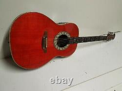 70's OVATION ELECTRO ACOUSTIC made in USA FISHMAN PICKUP