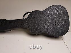 80's CLASSIC ACOUSTIC CROC CASE made in ITALY