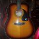 90's Epiphone Pr 200 Vs Dreadnought Acoustic Made In Korea