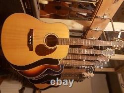 90's JOHNSON STEEL STRING ACOUSTIC JD 350 S/N Made in KOREA