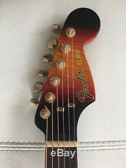 Acoustic Guitar Fender El Rio Early 80s Made In Japan Rare