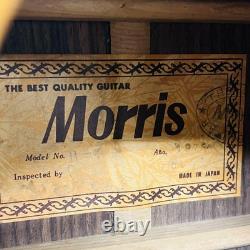 Acoustic Guitar Morris Natural 12 String Japan Made in 1975 Used