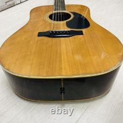 Acoustic Guitar Morris Natural 12 String Japan Made in 1975 Used