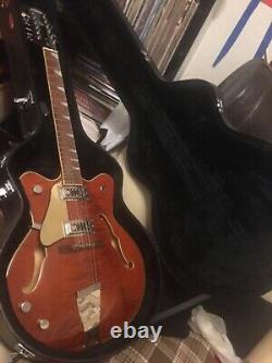 Alden Clarks 12 String Left Handed Custom Made Semi Acoustic Electric Guitar