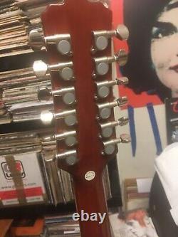 Alden Clarks 12 String Left Handed Custom Made Semi Acoustic Electric Guitar