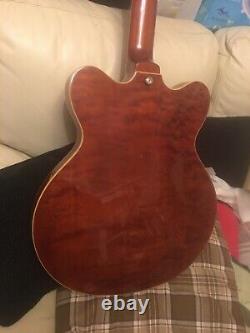 Alden Clarks 12 String Left Handed Custom Made Semi Acoustic Electric Guitar
