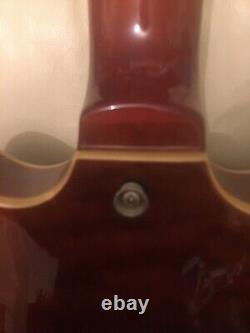 Alden Clarks 12 String Left Handed Custom Made Semi Acoustic Electric Guitar