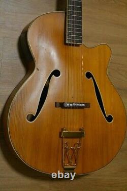 Alte Gitarre Guitar Framus von 1959 Schlaggitarre Archtop Made in Germany