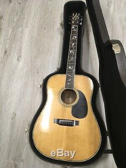 Alvarez handmade 5056 tree of live model made in Japan 1970s With Hard Case