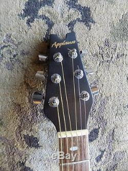 Applause by Kaman AE-38 acoustic electric guitar GREENBURST FINISH made in Korea