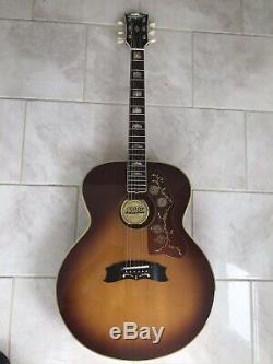 Arbiter J130 Jumbo Acoustic Guitar Early 70s c/w case Made In Japan