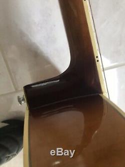 Arbiter J130 Jumbo Acoustic Guitar Early 70s c/w case Made In Japan