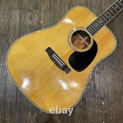 Aria Acoustic Guitar W-25 Japan Vintage MIJ 70's made Used Maintained from Japan