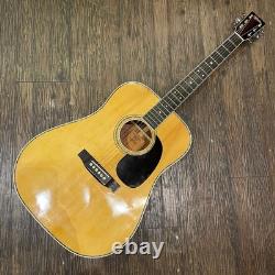 Aria Acoustic Guitar W-25 Japan Vintage MIJ 70's made Used Maintained from Japan