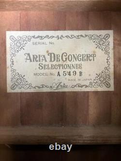 Aria De Concert A549B Nylon String Classical Guitar Made in Japan