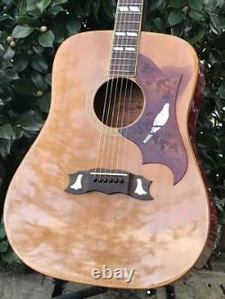 Aria Pro II Custom WD-35 Dove Model Aria Matsumoku Acoustic Guitar Made in Japan