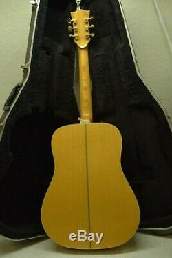 Aria Pro II Pw-45 Acoustic Electric Guitar Maple Rare Gibson Made In Japan