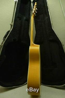 Aria Pro II Pw-45 Acoustic Electric Guitar Maple Rare Gibson Made In Japan