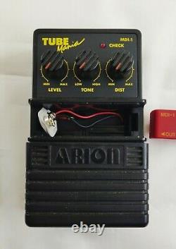 Arion MDI-1 TUBE MANIA Guitar Effect Pedal Vintage 80s Made in Japan