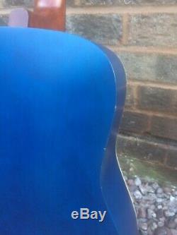 Art & Lutherie Wild Cherry Dreadnought, Blue, Canadian Made, Used