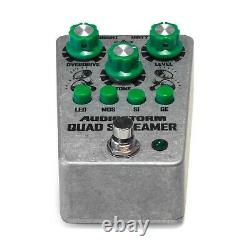 Audiostorm Quad Screamer. UK made multi-mode germanium MOSFET overdrive pedal