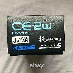 BOSS CE-2W Chorus Ensemble analogue pedal Waza Craft MIJ VGC made in Japan