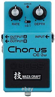 BOSS CE-2W Chorus Waza Craft Series Made in Japan F/S withTracking# New from japan
