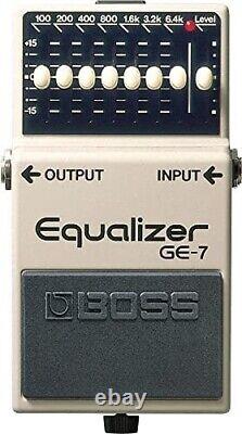 BOSS GE-7 Graphic Equalizer Guitar Effects Pedal (BOXED) MIT Made in Taiwan