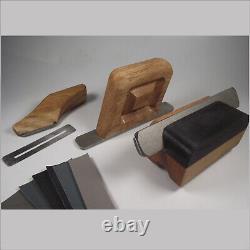 Bevel, Level, Crowning Kit. 3 x Diamond Tools & Wooden Handles. UK Made. TF103
