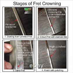 Bevel, Level, Crowning Kit. 3 x Diamond Tools & Wooden Handles. UK Made. TF103