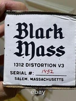 Black Mass Electronics 1312 Distortion V3 Pedal Made in USA RAT with8 clips