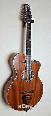 Blueberry NEW IN STOCK Twelve String Acoustic Guitar O-Type case&warranty
