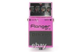 Boss BF-2 Flanger Vintage Guitar Effect Pedal Made In JAPAN ACA Very good 1263