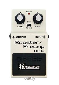 Boss BP-1W Booster/Preamp Waza Craft Guitar Effect Pedal MIJ Made in Japan
