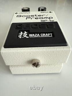 Boss BP-1W Booster/Preamp Waza Craft Guitar Effect Pedal MIJ Made in Japan