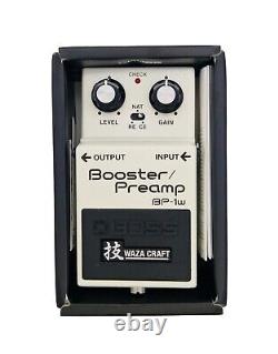 Boss BP-1W Booster/Preamp Waza Craft Guitar Effect Pedal MIJ Made in Japan
