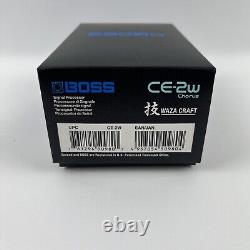 Boss CE-2W Chorus Waza Craft Guitar Effects Pedal Brand New Boxed Made In Japan