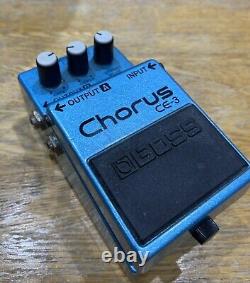Boss Chorus CE-3 Guitar Pedal (Green Label, Made in Japan) Effects Pedal