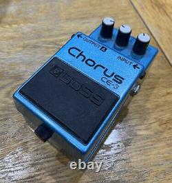 Boss Chorus CE-3 Guitar Pedal (Green Label, Made in Japan) Effects Pedal