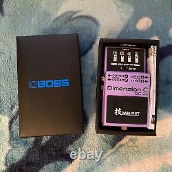 Boss DC-2W Waza Craft Stereo Dimension Chorus Pedal Roland MIJ made in Japan