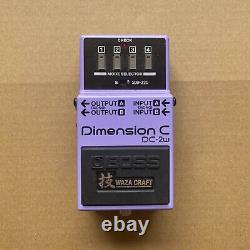 Boss DC-2W Waza Craft Stereo Dimension Chorus pedal Roland MIJ made Japan boxed